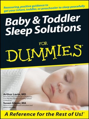 cover image of Baby & Toddler Sleep Solutions For Dummies